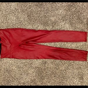 Spanx faux leather leggings